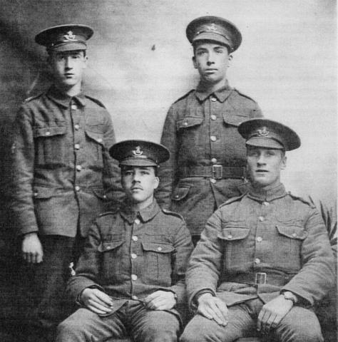 Grandpont soldiers, image courtesy of Jim Tallett