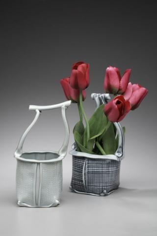 Basket Vase by Marion Angelica