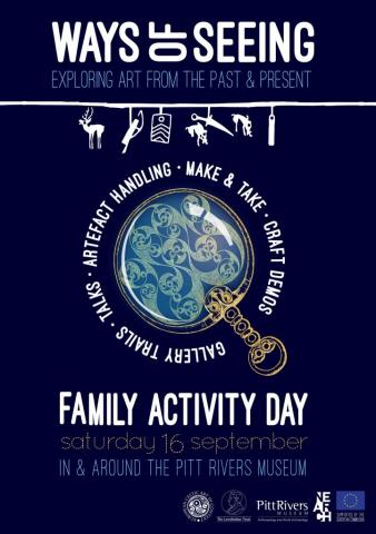 Ways of Seeing: Family Activity Day poster