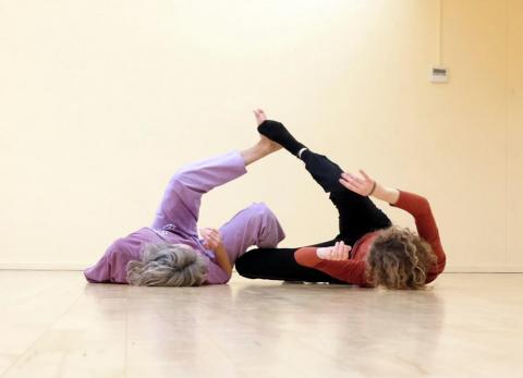 Dancing contact improvisation with Oxford Contact Dance