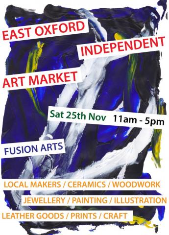 craft market art Oxford Fusion Christmas independent
