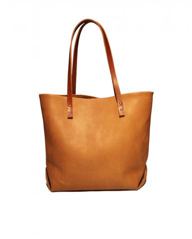 Make-a-Bag-in-a-day-leather-course-Handmade-Tote-Bag-Tan