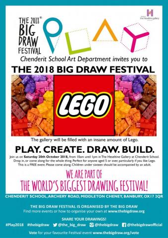 Play Create Draw Build poster, Big Draw