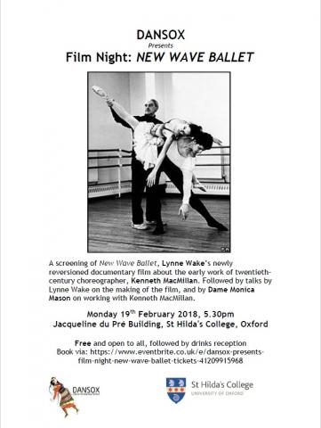Kenneth MacMillan: Dance on Film, with Dame Monica Mason