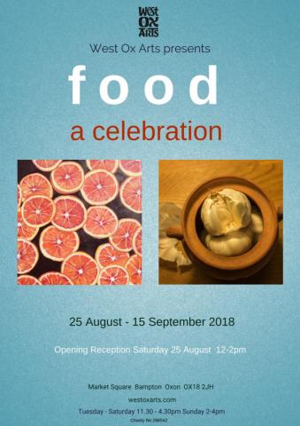 Food, a celebration of every aspect of our creation shown in multiple artforms.