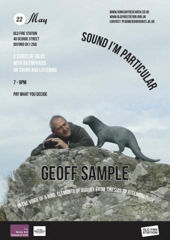 Geoff Sample Sound I'm Particular Talk