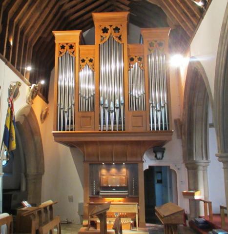 St Peter's Wolvercote Jennings Organ
