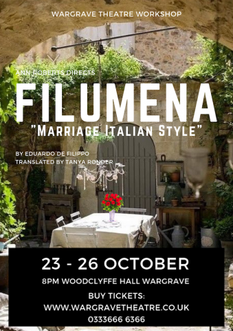 'Filumena'   -   a Wargrave Theatre Workshop production