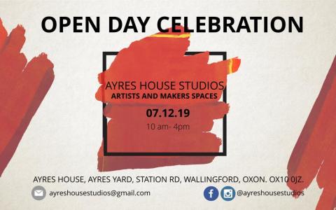 Art Studios Opening Celebration Invite