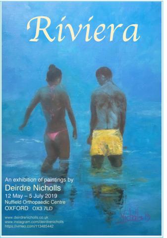 'RIVIERA',  an exhibition of oil paintings from the French Riviera, depicting light, warmth and colour