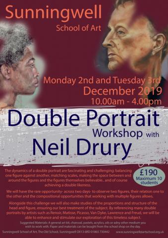 Double Portrait Workshop with Neil Drury - 2 day short course