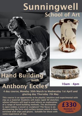 Hand Building with Anthony Eccles