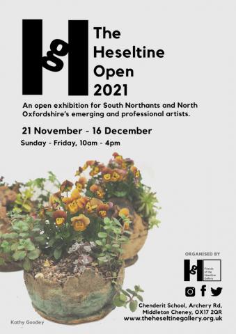 Flyer for The Heseltine Open exhibition