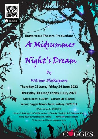 A Midsummer Night's Dream at Cogges Manor Farm