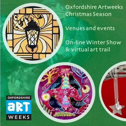 Oxfordshire Artweeks Christmas Season flier