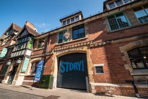 Exterior of The Story Museum Oxford