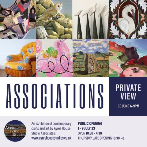 'Associations' Art Exhibition at Ayres House Studios Oxfordshire