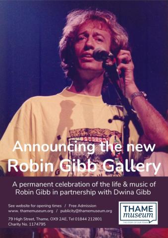 A permanent celebration of the life and music of Robin Gibb