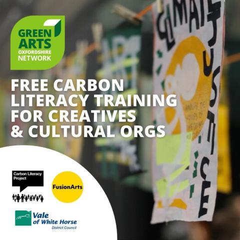 Free Carbon Literacy Training for Creatives & Cultural Organisations