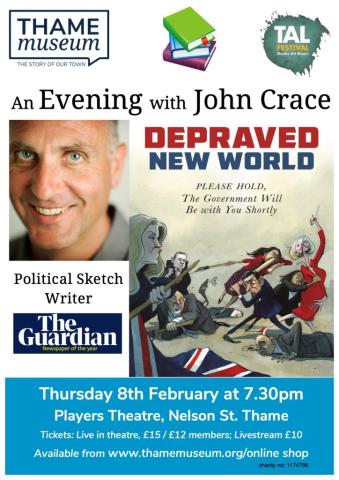 An evening of brilliantly lacerating politcal sketches, capturing British politics at its most absurd.