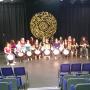 Having a great time drumming with the Graduates of the Advanced dancers course 2013.