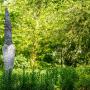 'Ascent', 340 x 60 x 45 cm, stainless steel, granite, Asthall Manor, 2014