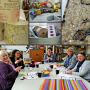 Lampshade making, mosaic making, crochet, block printing, needle felting, rag rugging and more....