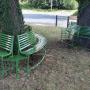 Leafy tree seats
