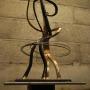 Private commission. 25th Wedding Anniversary sculpture. Julie Grose Metal Design