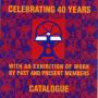 'Celebrating 40 Years' Catalogue cover, design by Jenni Navratil