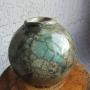 A small flash of Turquoise Moon Jar, debbie page ceramics