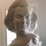 Celia Cook, studying at Oxford 1941, sculpted Oscar Nemon.