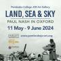 Land, Sea and Sky: Paul Nash in Oxford Exhibition